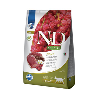 Farmina ND Quinoa Urinary Duck Cranberry hrana dietetica pisici adulte 5 kg
